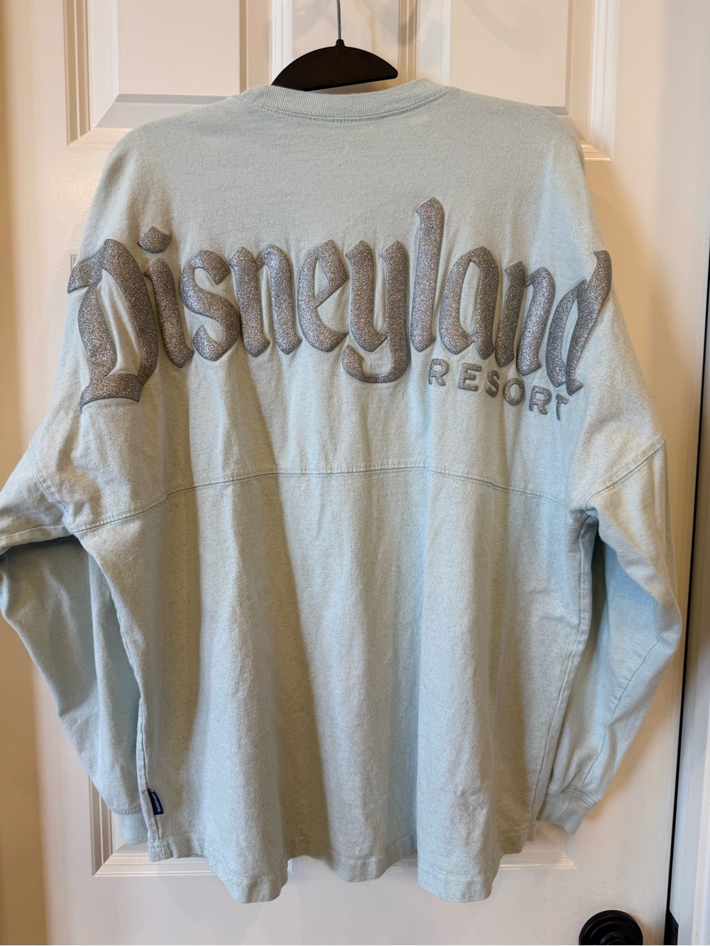 Women’s Disneyland spirit jersey size L, “Frozen” theme with glitter
